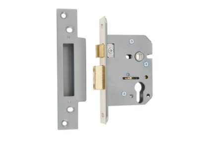 Era Mortice Euro Case Profile Sashlock 76mm Satin Chrome