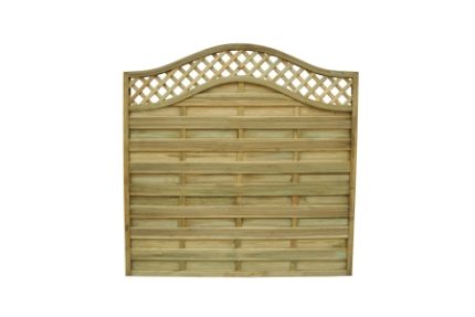 Europa Prague Fence Panel 1800mm x 1800mm - Pack of 3