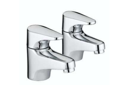 Bristan Jute Basin Taps - Chrome