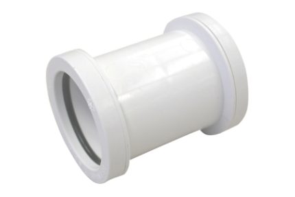 Wavin Osma Waste push-fit double socket 32mm white