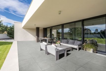 Marshalls Vitrified Porcelain Paving Tantino Mid Grey 600x600x20mm Pack of 64