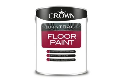 Crown Contract Floor Paint 5L Red