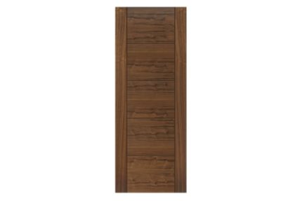 JB Kind Walnut Tigris Prefinished FD30 Door 1981 x 838 x 44 mm