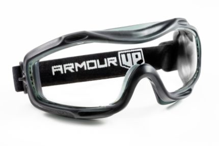 Armour Up Safety Goggles Clear Lens