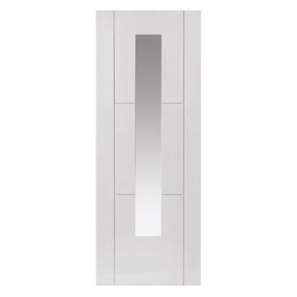 Jb Kind Mistral 1 Light Clear Glazed White Primed Door 1981 x 762 x 35mm
