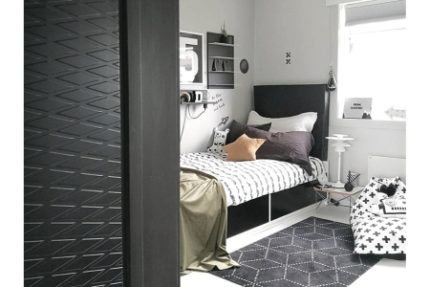 Diamond Interior 3D Contoured Door 1981x610mm