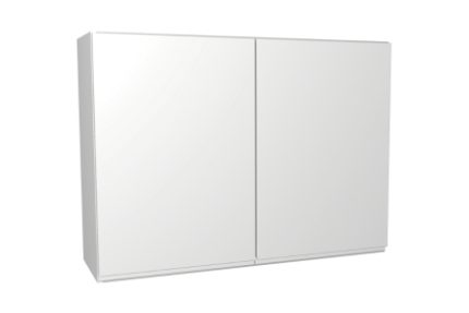 Self Assembly Kitchens Madison White 1000mm Wall Unit (W100)