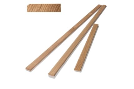 Door Profile Set Chamfered Oak 2100 mm x 69 mm x 20 mm