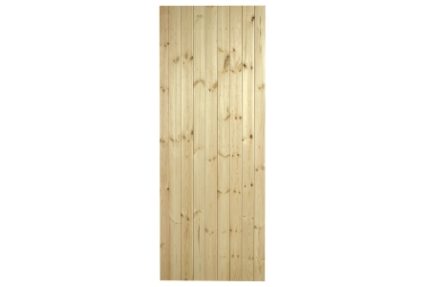 External Softwood Pine Ledged & Braced Door