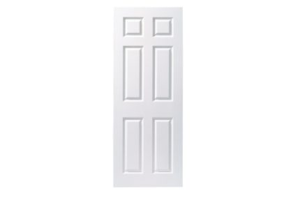 Moulded 6 Panel Smooth Hollow Core Internal Door