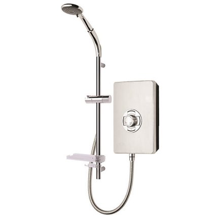Triton Aspirante Electric Shower 9.5kW White Gloss