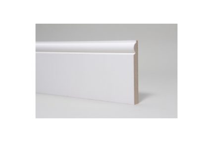 WH Torus 1 Primed MDF Skirting Board 4400mm x 144mm x 18mm