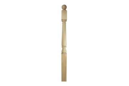 Richard Burbidge Trademark Complete Tulip Newel Pine 1341x90mm