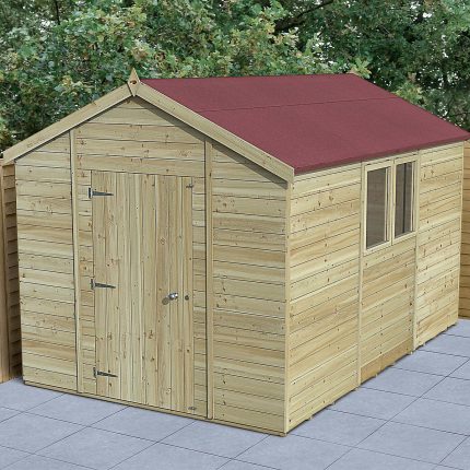 Timberdale 8 x 6 Pent Shed - Home Delivery