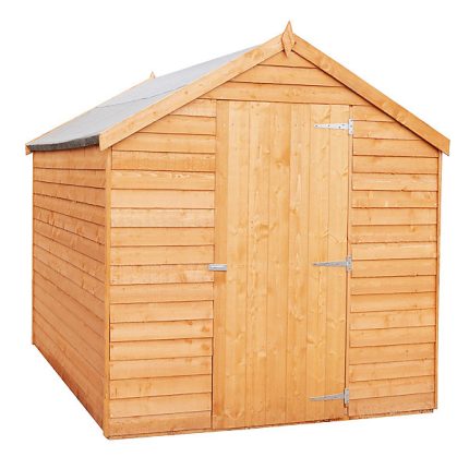 8 x 8 Power Overlap Apex Shed