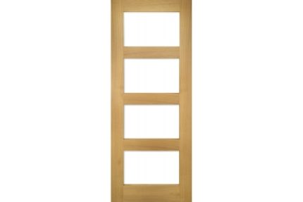 Deanta Coventry Prefinished Oak Glazed 2032mm x 813mm x 35mm