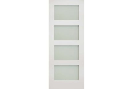 Deanta Coventry White Primed Obscure Glaze 1981mm x 838mm x 35mm