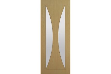 Deanta Sorrento Prefinished Oak Glazed 1981mm x 762mm x 35mm