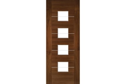 Deanta Valencia Prefinished Walnut Glazed 1981mm x 838mm x 35mm