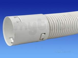 Wavincoil Land Drain Pipe Coil 100mm x 25m