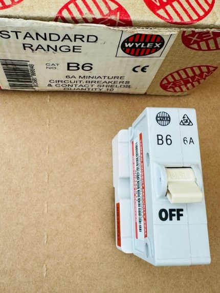 Wylex Std MCB 6A White B6