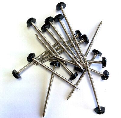 Eurocell Roofline Profile Upvc Fixing Pins White 40mm - Box Of 250
