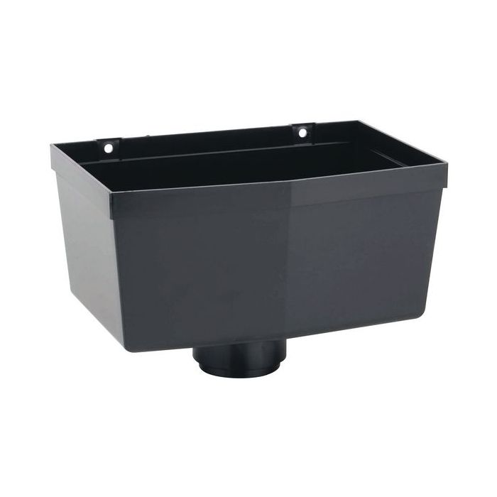 Wavin Osma RoundLine hopper head 68mm black 0T332B – At Trade Price