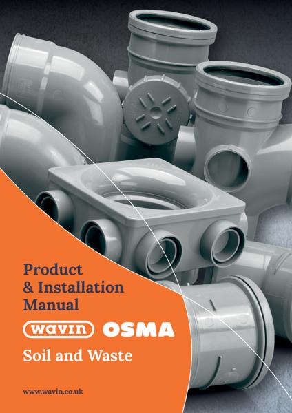 Wavin OsmaWeld tee 87.5° 40mm white